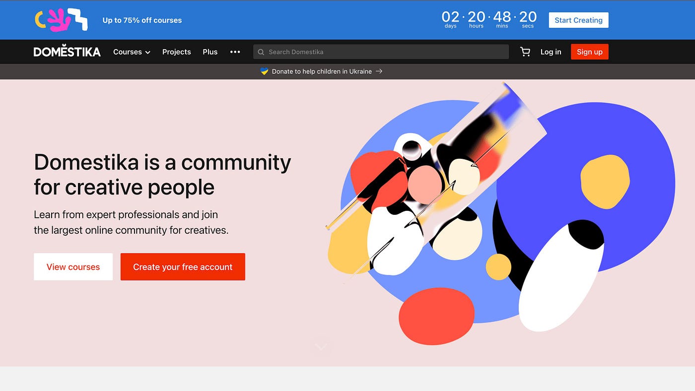 Domestika creative learning community