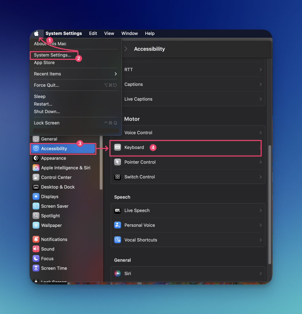 Mac Settings
