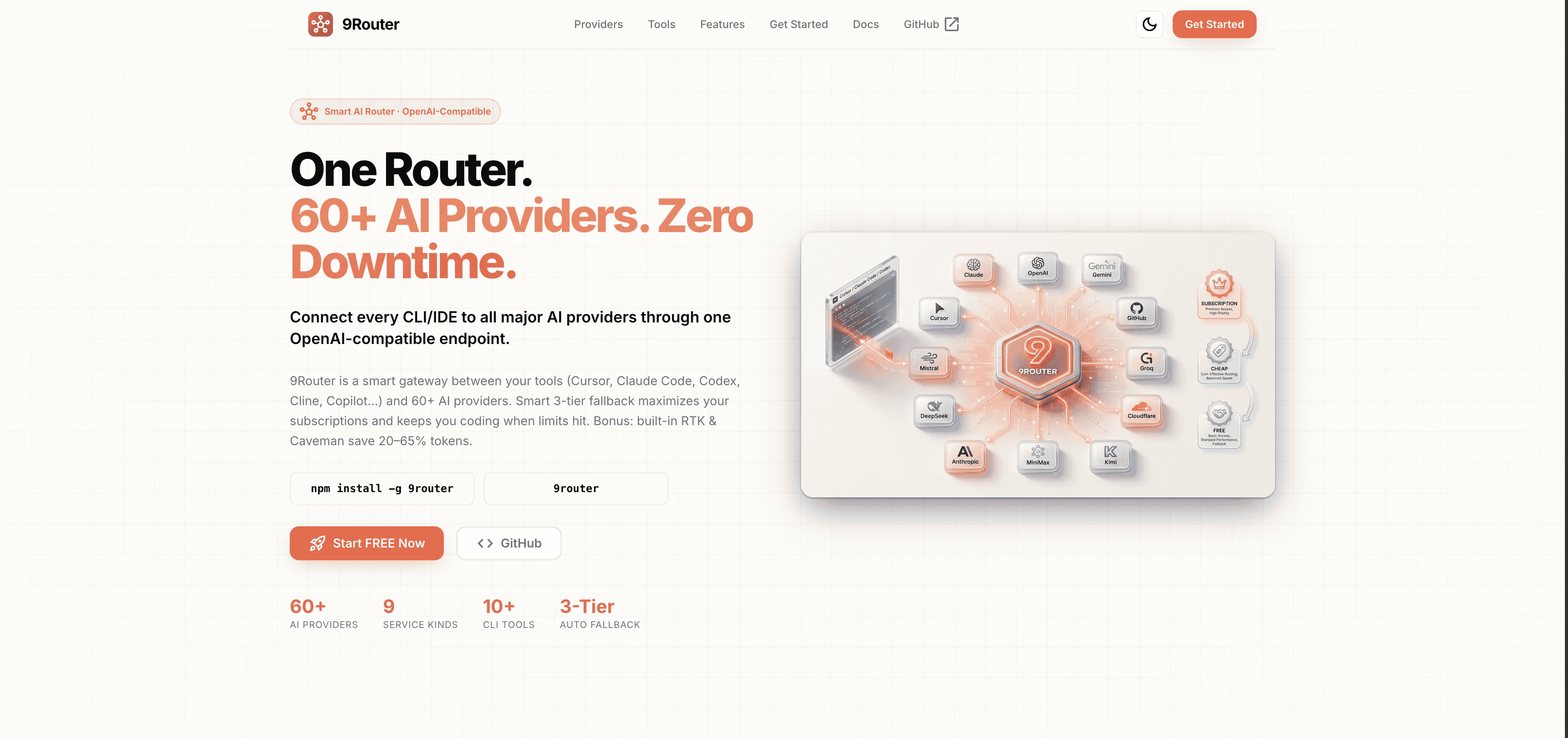 9Router website