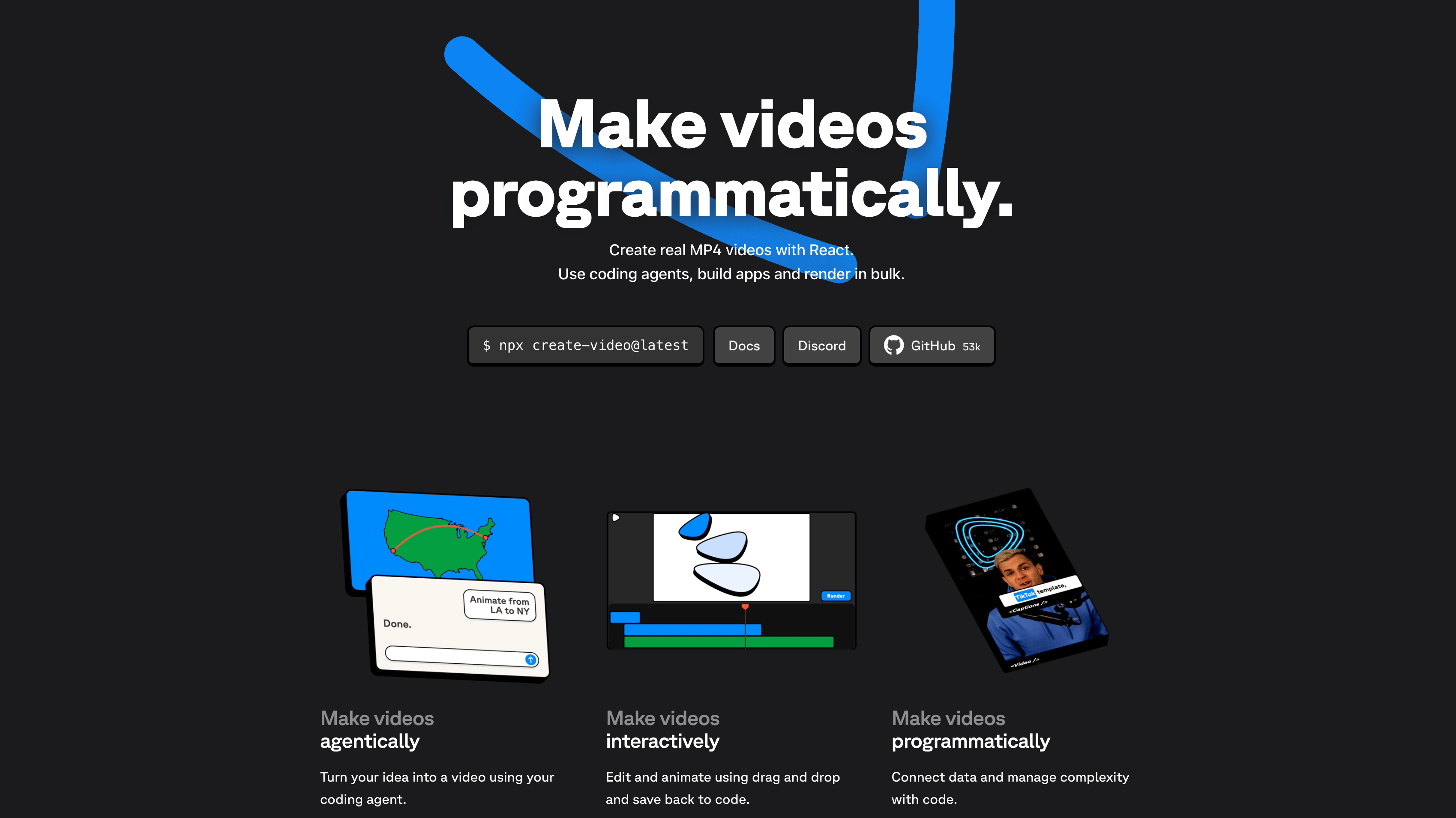 Remotion website